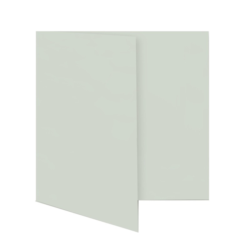 cartes pliantes colorées gris (flanelle) 150 x 150 mm | 230 g/qm offset | sans fenêtre | pas de fermeture | pas de rabat | 50 pièces
