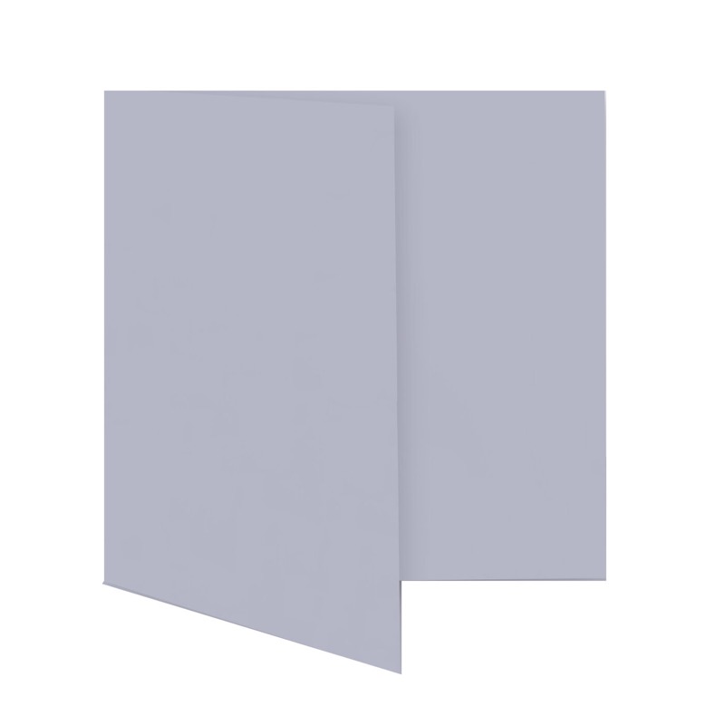 cartes pliantes colorées violet (lavande) 150 x 150 mm | 230 g/qm offset | sans fenêtre | pas de fermeture | pas de rabat | 50 pièces