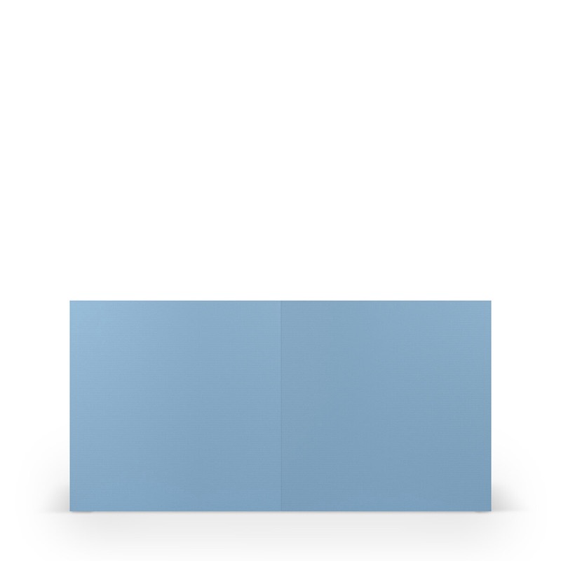 cartes pliantes (carré) Bleu (Bleu foncé) 157 x 157 mm
