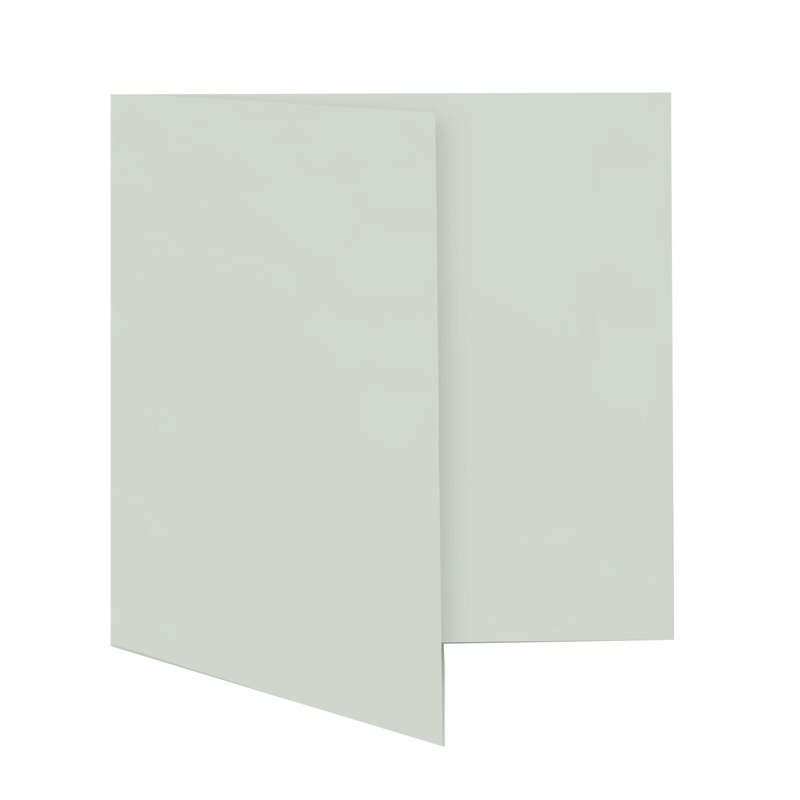 cartes pliantes colorées gris (flanelle) 180 x 180 mm | 230 g/qm offset | sans fenêtre | pas de fermeture | pas de rabat | 50 pièces