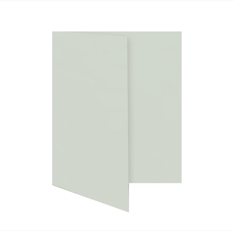 cartes pliantes colorées gris (flanelle) 70 x 105 mm (din a7) | 230 g/qm offset | sans fenêtre | pas de fermeture | pas de rabat | 50 pièces