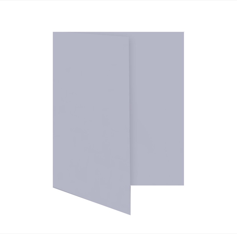 cartes pliantes colorées violet (lavande) 70 x 105 mm (din a7) | 230 g/qm offset | sans fenêtre | pas de fermeture | pas de rabat | 50 pièces