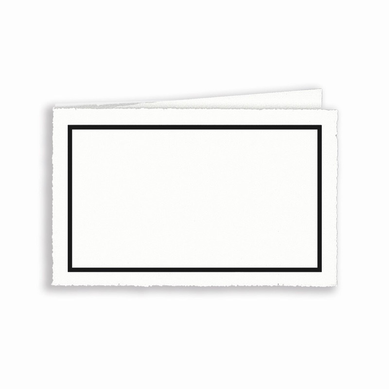 cartes pliantes blanc 113 x 175 mm | 225 g/qm bord frangeux | sans fenêtre | pas de fermeture | pas de rabat | 100 pièces