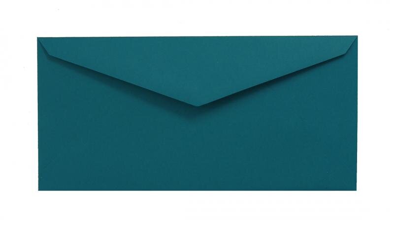 Enveloppes Bleu (Petrol) 110 x 225 mm