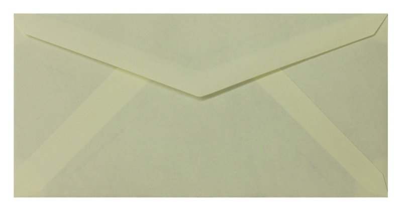 Enveloppes Crème 110 x 225 mm