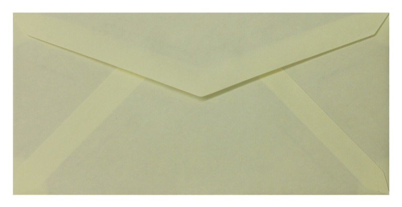 Enveloppes Crème 110 x 225 mm