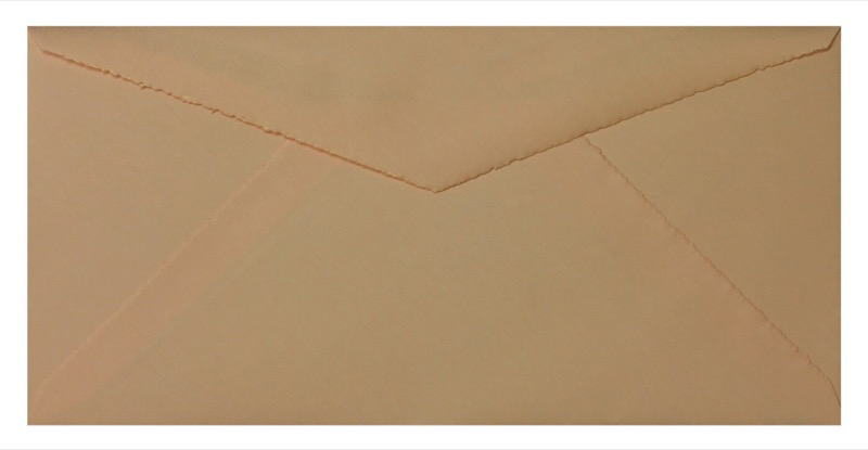 Enveloppes Rose (Rose côtelé) 110 x 225 mm