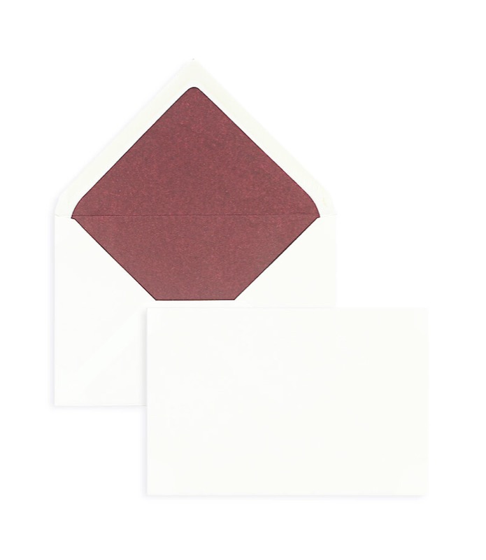 enveloppes blanc 120 x 180 mm | 135 g/m² velin | sans fenêtre | fermeture gommée | rabat pointu | 100 pièces