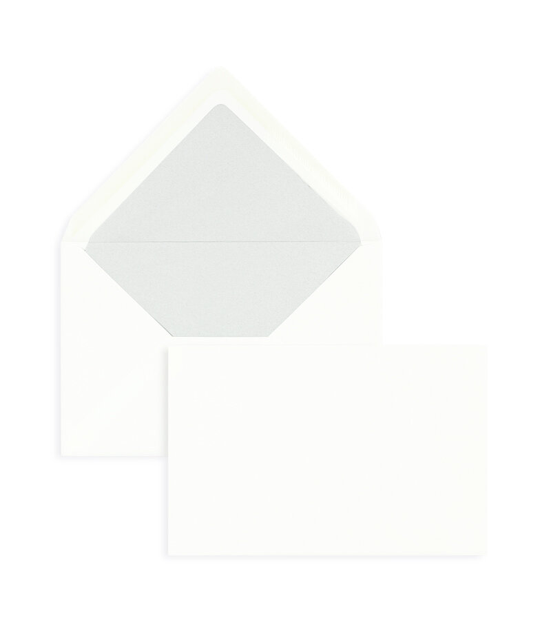 enveloppes blanc 120 x 180 mm | 135 g/m² velin | sans fenêtre | fermeture gommée | rabat pointu | 100 pièces