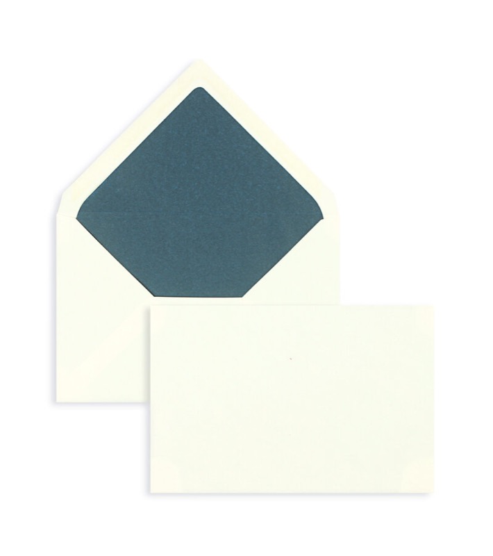 enveloppes colorées crème 120 x 180 mm | 120 g/m² velin | sans fenêtre | fermeture gommée | rabat pointu | 100 pièces