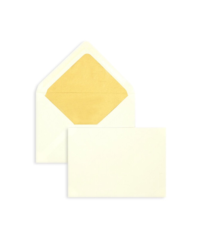 enveloppes colorées crème (blanc crème) 120 x 180 mm | 100 g/qm côtelé | sans fenêtre | fermeture gommée | rabat pointu | 100 pièces
