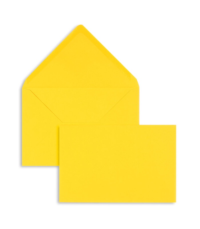 enveloppes colorées orange (mangue) 120 x 180 mm | 120 g/m² velin | sans fenêtre | fermeture gommée | rabat pointu | 100 pièces