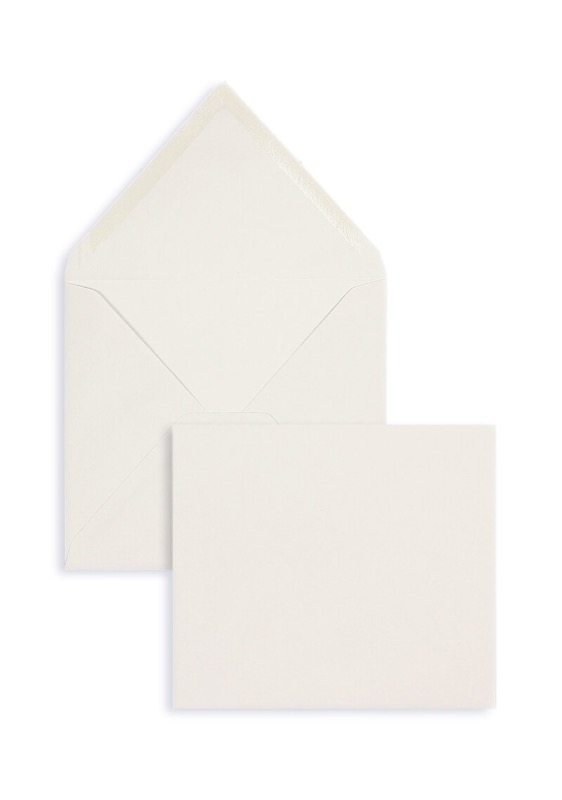 enveloppes colorées gris 125 x 140 mm | 100 g/m² côtelé | sans fenêtre | fermeture gommée | rabat pointu | 100 pièces