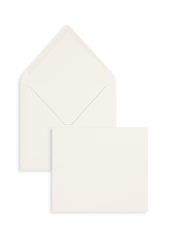 enveloppes colorées gris (gris clair) 125 x 140 mm | 120 g/m² velin | sans fenêtre | fermeture gommée | rabat pointu | 100 pièces