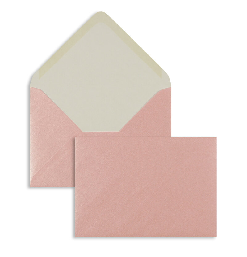 enveloppes colorées rose (rose foncé flamant) 133 x 184 mm | 100 g/m² brillant | sans fenêtre | fermeture gommée | rabat pointu | 100 pièces