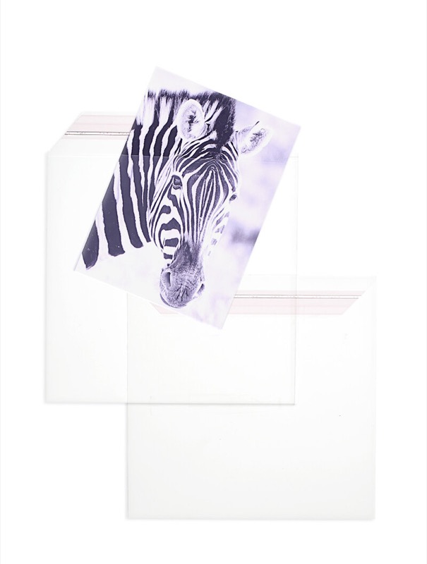 enveloppes transparentes de feuille plastique cristallin 155 x 155 mm | 100 my polypropylène | sans fenêtre | fermeture adhésive | rabat droit | 100 pièces