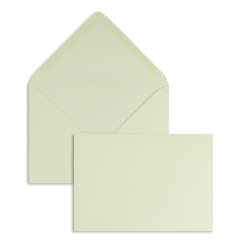 enveloppes colorées crème (champagne) 156 x 220 mm (din c5) | 120 g/m² offset | sans fenêtre | fermeture gommée | rabat pointu | 100 pièces