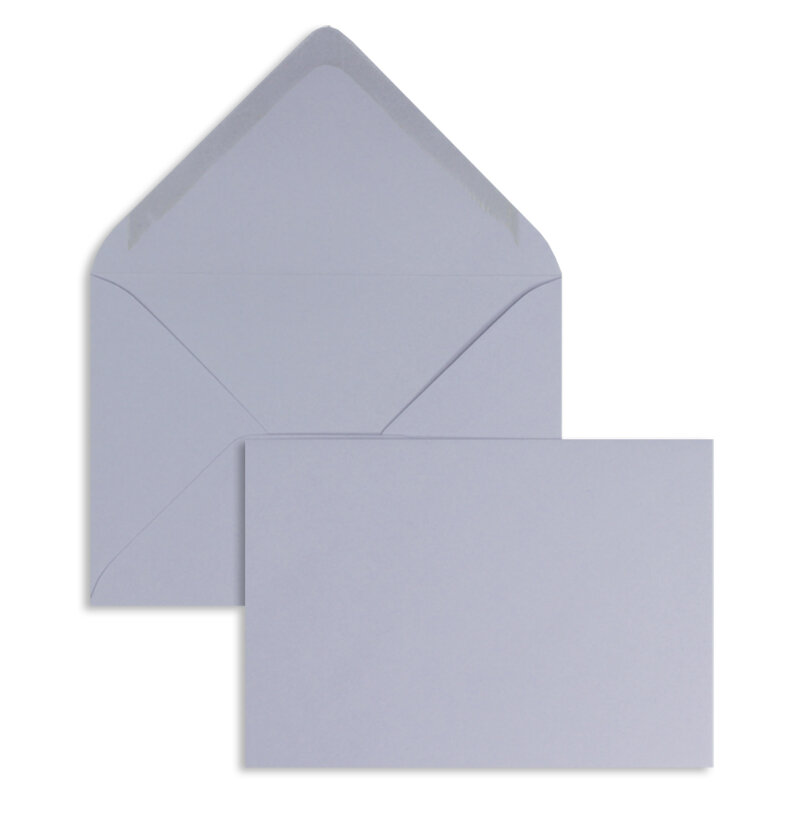 enveloppes colorées violet (lavande) 156 x 220 mm (din c5) | 120 g/m² offset | sans fenêtre | fermeture gommée | rabat pointu | 100 pièces