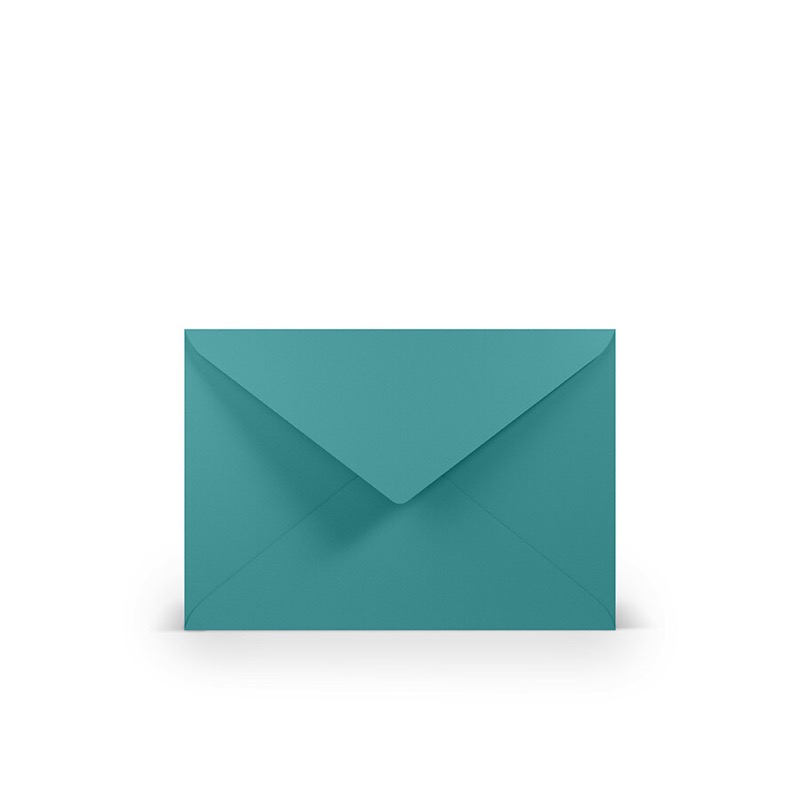 enveloppes colorées bleu (ocean) 157 x 225 mm (din c5) | 100 g/qm côtelé (paperado) | sans fenêtre | fermeture gommée | rabat pointu | 100 pièces