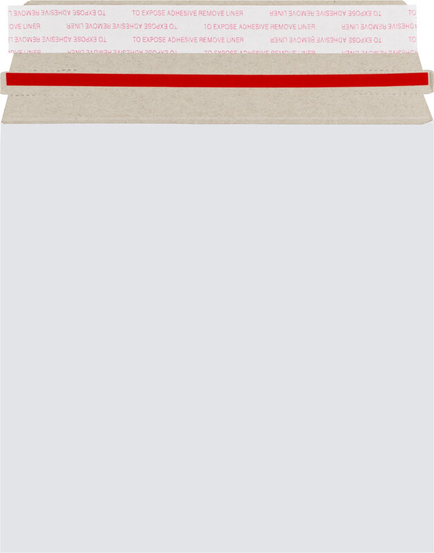 enveloppes en carton blanc 164 x 164 mm | 350 g/m² carton | sans fenêtre | sluiting | rabat droit | 200 pièces