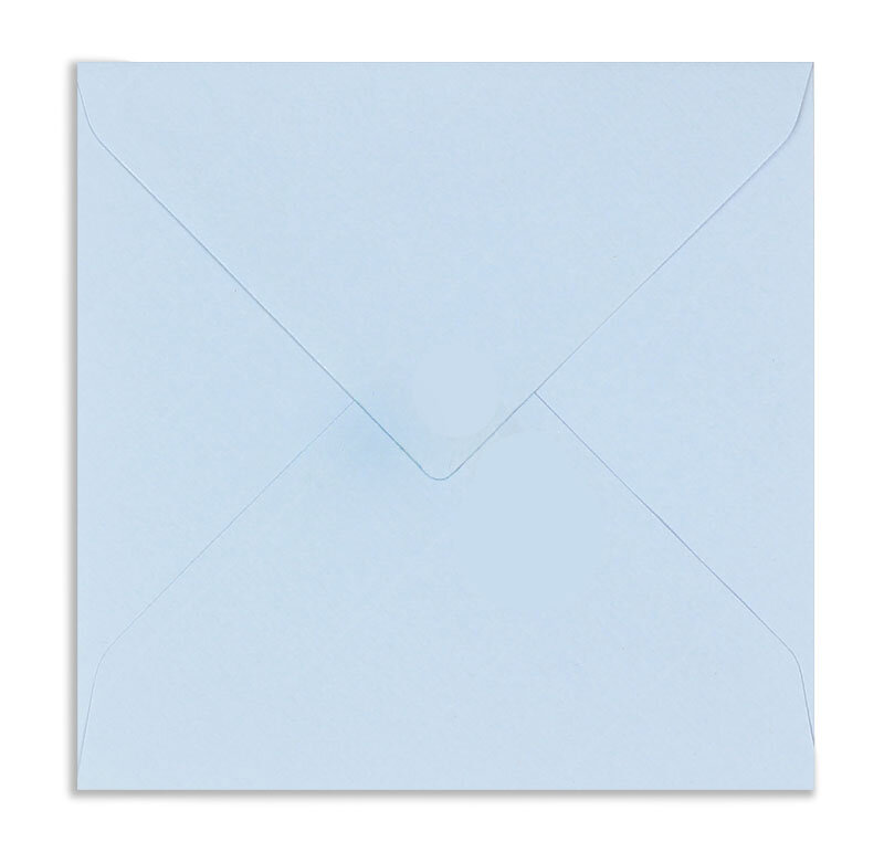 Enveloppes Bleu 165 x 165 mm