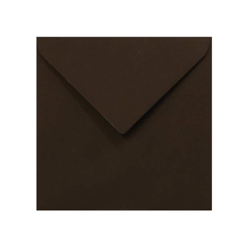 Enveloppes Marron (Marron foncé) 165 x 165 mm