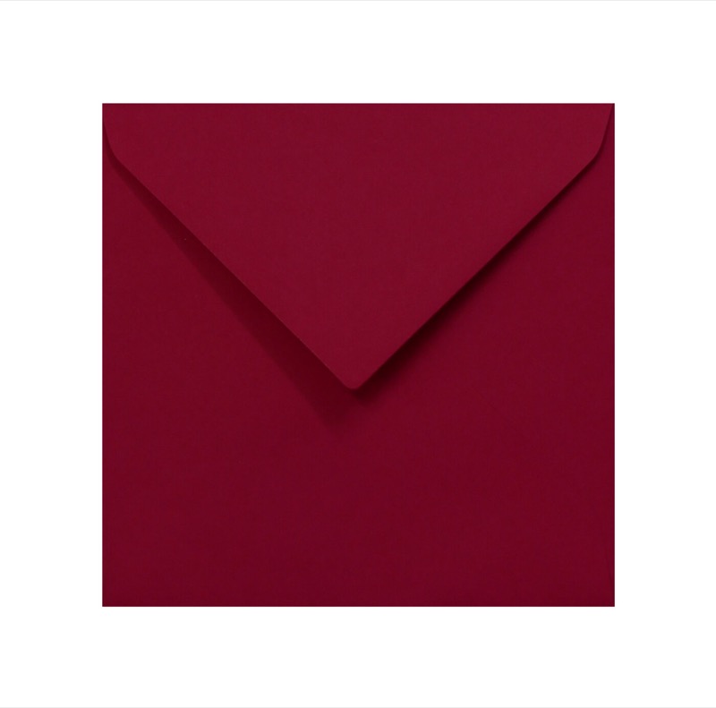Enveloppes Rose (Rose foncé flamant) 165 x 165 mm