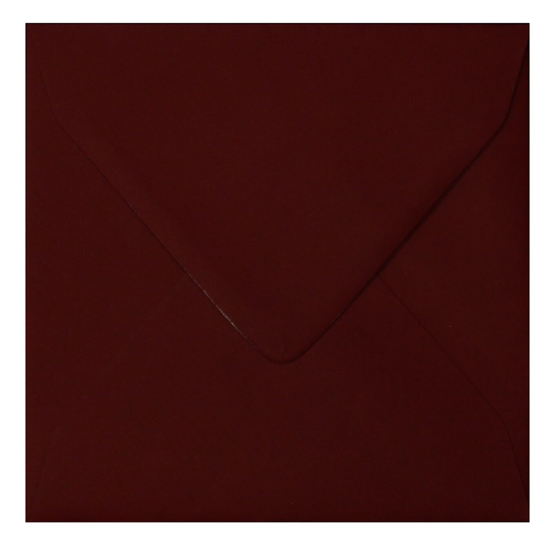 Enveloppes Rouge (Bordeaux) 165 x 165 mm