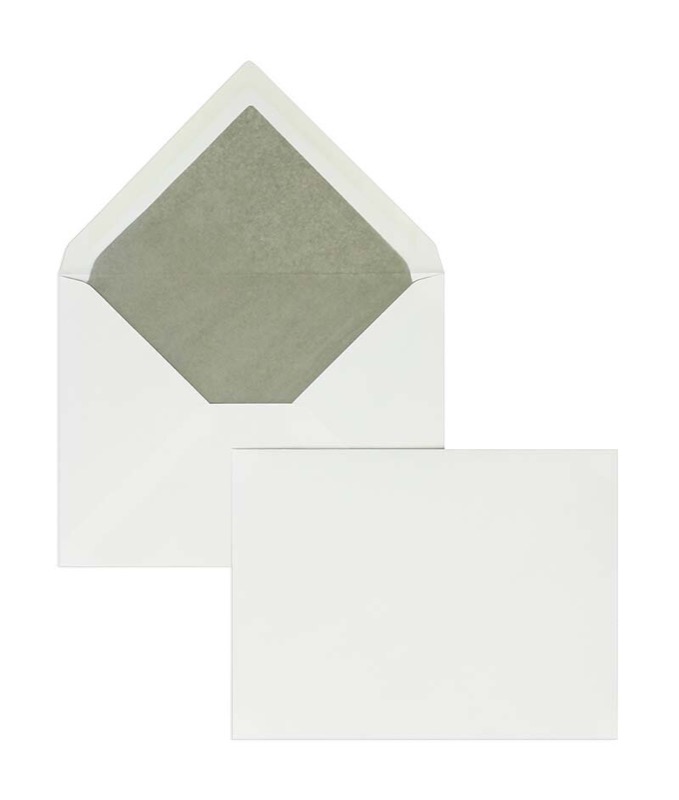 enveloppes blanc 165 x 215 mm (din c5) | 135 g/m² velin | sans fenêtre | fermeture gommée | rabat pointu | 100 pièces