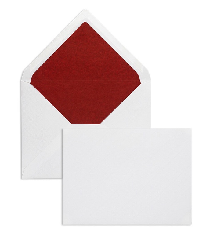 enveloppes blanc (blanc naturel) 165 x 215 mm (din c5) | 135 g/m² côtelé | sans fenêtre | fermeture gommée | rabat pointu | 100 pièces