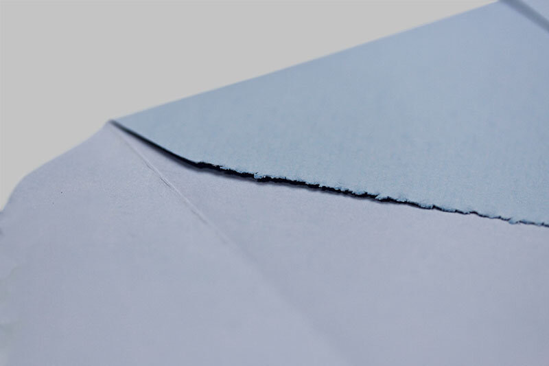 Enveloppes Bleu (Bleu côtelé) 165 x 215 mm