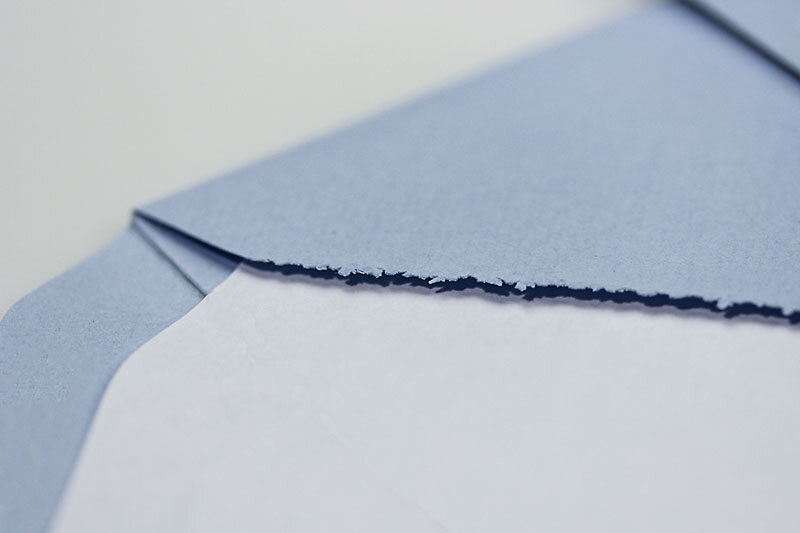 Enveloppes Bleu (Bleu côtelé) 165 x 215 mm