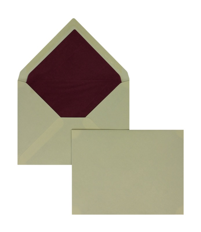 enveloppes colorées crème (blanc crème) 165 x 215 mm (din c5) | 135 g/m² côtelé | sans fenêtre | fermeture gommée | rabat pointu | 100 pièces
