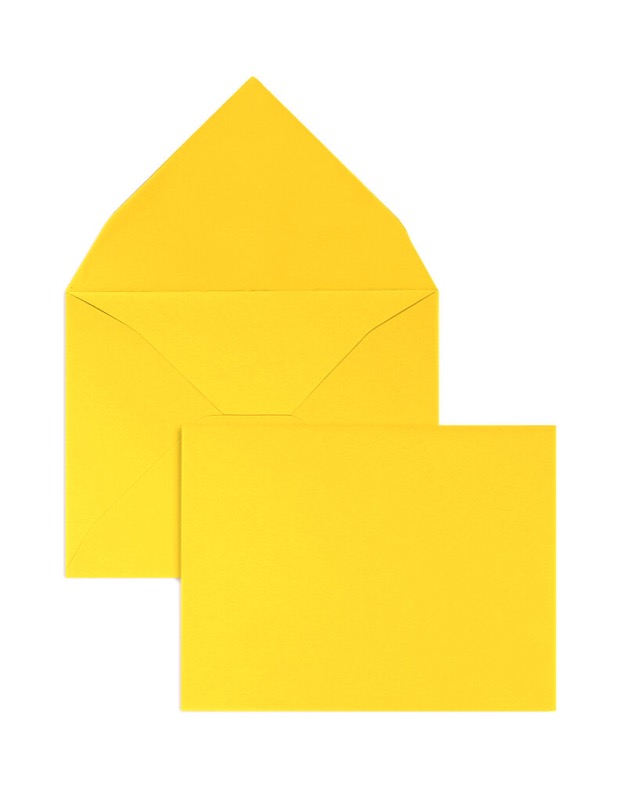 enveloppes colorées orange (mangue) 165 x 215 mm (din c5) | 120 g/m² velin | sans fenêtre | fermeture gommée | rabat pointu | 100 pièces