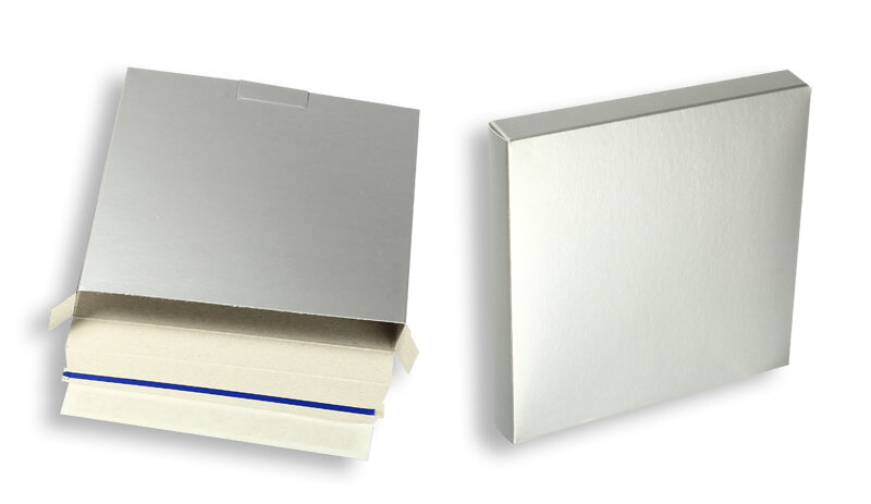 Boîtes Argent 170 x 170 x 22 mm