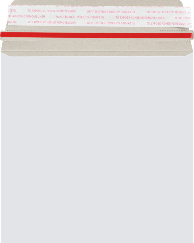 enveloppes en carton blanc 170 x 170 mm | 350 g/m² carton | sans fenêtre | sluiting | rabat droit | 200 pièces