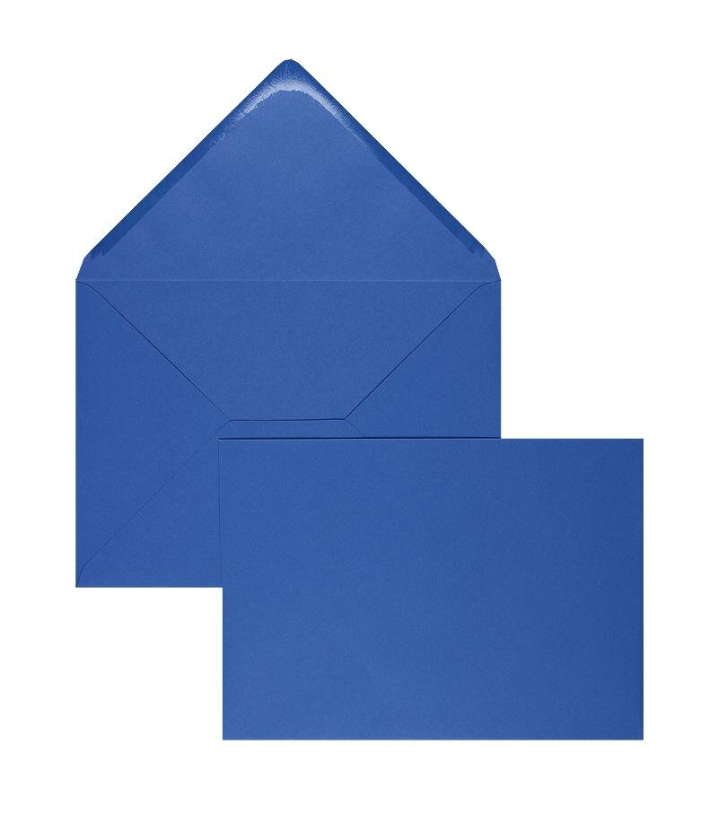 enveloppes colorées bleu (bleu dur) 225 x 315 mm (din c4) | 100 g/m² côtelé (paperado) | sans fenêtre | fermeture gommée | rabat pointu | 100 pièces
