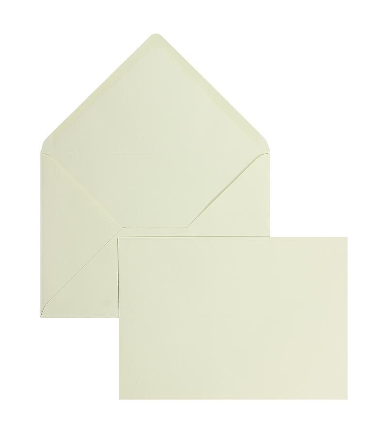 enveloppes colorées crème (chamois) 225 x 315 mm (din c4) | 100 g/m² côtelé (paperado) | sans fenêtre | fermeture gommée | rabat pointu | 100 pièces