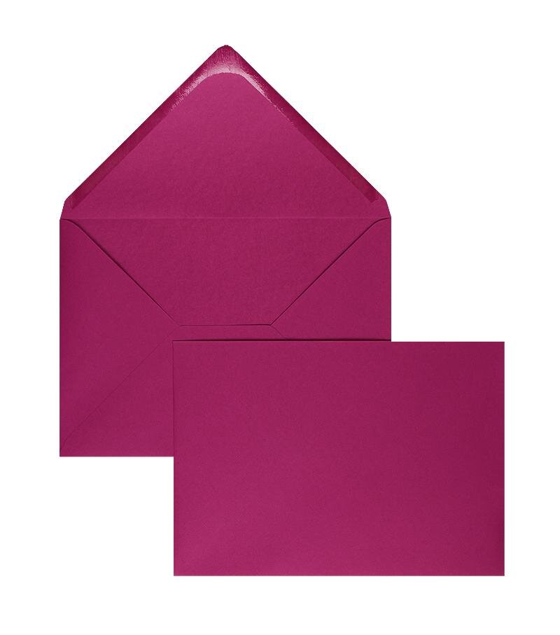 enveloppes colorées violet (amarena) 225 x 315 mm (din c4) | 100 g/m² côtelé (paperado) | sans fenêtre | fermeture gommée | rabat pointu | 100 pièces