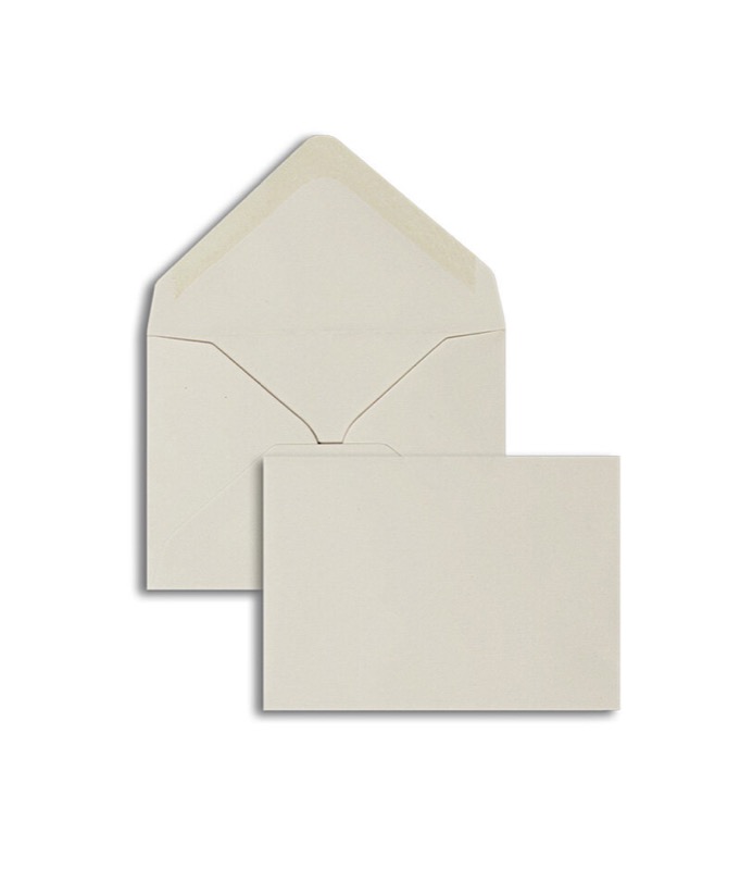 enveloppes colorées gris (gris clair) 70 x 100 mm | 120 g/m² velin | sans fenêtre | fermeture gommée | rabat pointu | 100 pièces