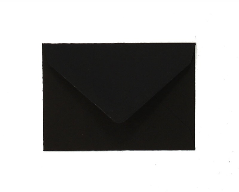 Enveloppes Noir 70 x 100 mm