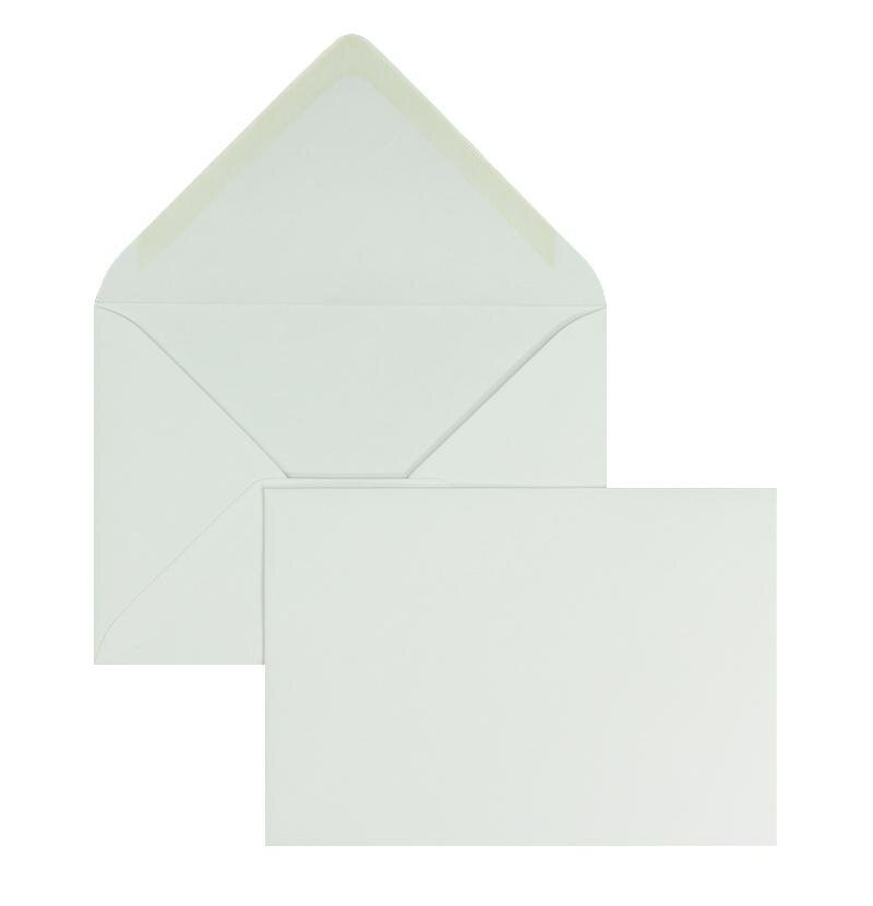 enveloppes blanc 90 x 140 mm | 120 g/m² offset | sans fenêtre | fermeture gommée | rabat pointu | 100 pièces