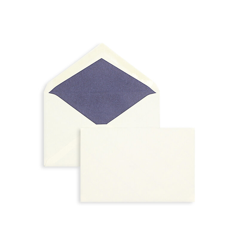 enveloppes colorées crème 95 x 145 mm | 120 g/m² velin | sans fenêtre | fermeture gommée | rabat pointu | 100 pièces