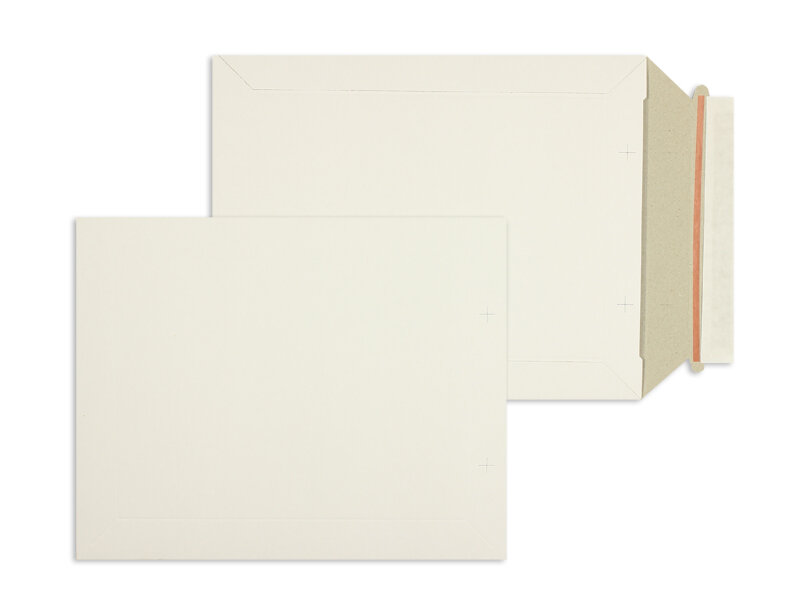 enveloppes en carton blanc 176 x 250 mm (b5) | 450 g/m² carton duplex | sans fenêtre | fermeture adhésive | rabat droit | 200 pièces