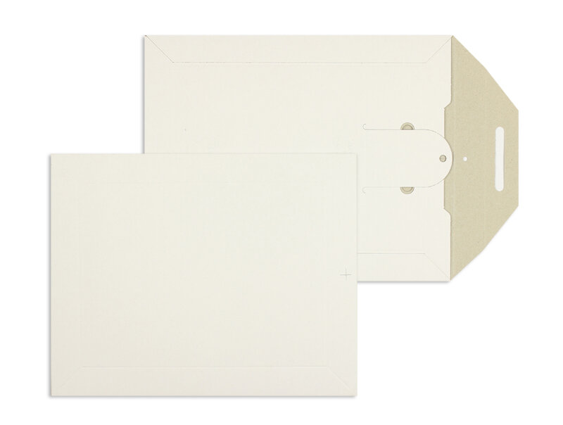 enveloppes en carton blanc 176 x 250 mm (b5) | 450 g/m² carton duplex | sans fenêtre | fermeture à patte rentrante | rabat trapézoïdal | 200 pièces