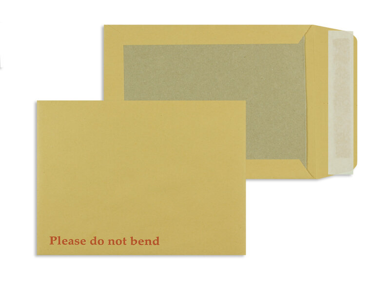 enveloppes dos cartonné colorées marron 229 x 324 mm (c4) | 120 g/m² natron | sans fenêtre | fermeture adhésive | rabat droit | 1000 pièces