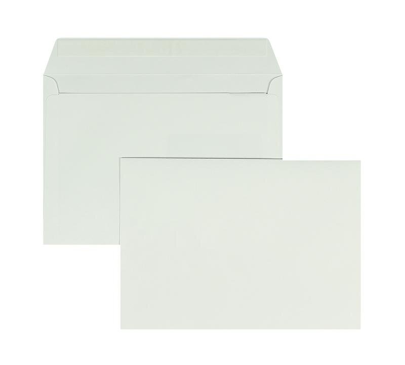 enveloppes blanc (très blanc) 162 x 229 mm (c5) | 135 g/m² mat | sans fenêtre | fermeture adhésive | rabat droit | 500 pièces