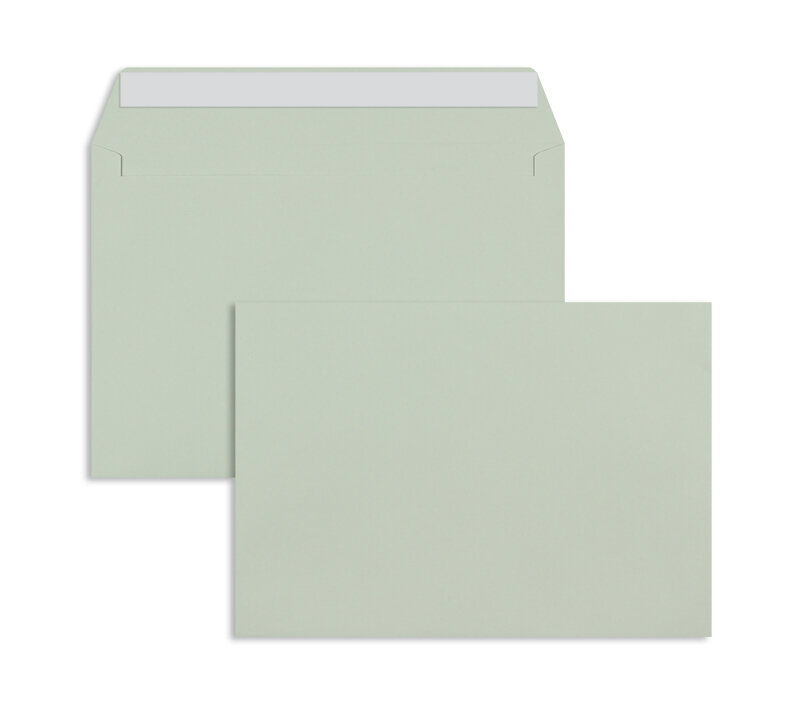 enveloppes colorées gris 162 x 229 mm (c5) | 120 g/m² offset | sans fenêtre | fermeture adhésive | rabat droit | 100 pièces