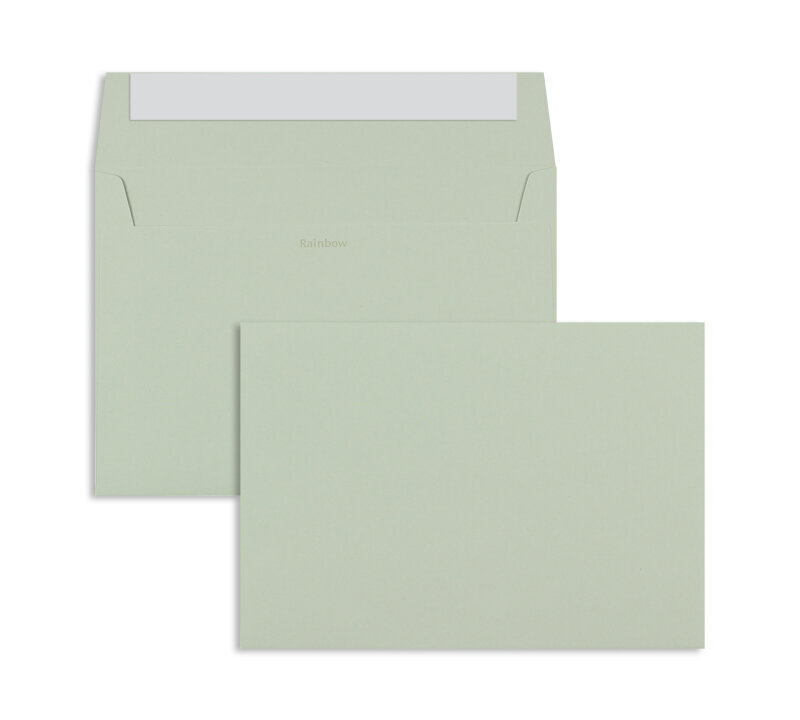 enveloppes colorées gris 162 x 229 mm (c5) | 120 g/m² rainbow | sans fenêtre | fermeture adhésive | rabat droit | 250 pièces