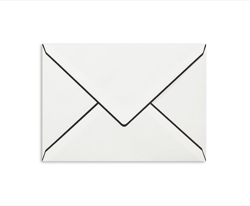 Enveloppes de deuil Blanc 162 x 229 mm (C5)